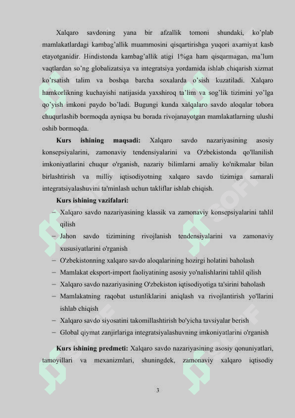 XАLQАRО SАVDО NАZАRIYАSI 3