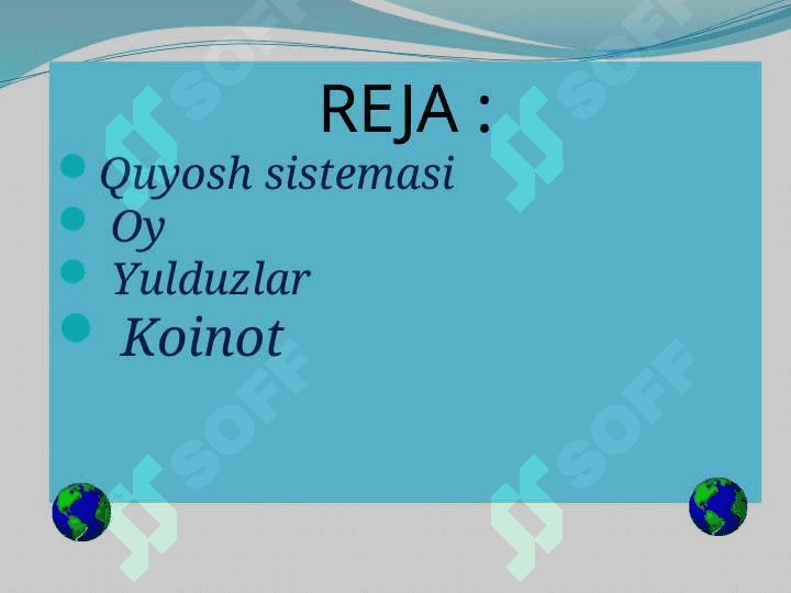 Quyosh sistemasi 2