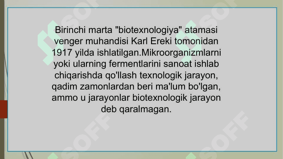 Biotexnologiya fanining rivojlanish istiqbollari 4