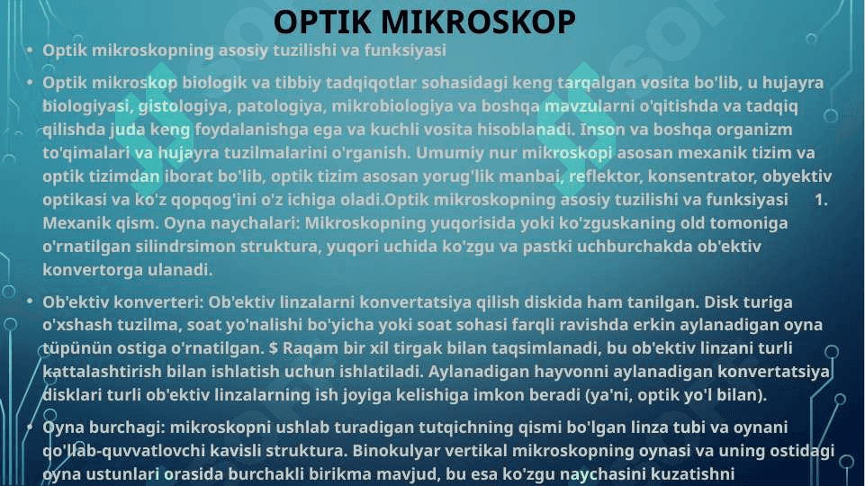 BITEXNOLOGIK JARAYONLARDA QO’LLANILADIGAN JIHOZLAR 5