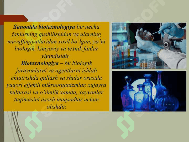 Yangi biotexnologik mahsulotlar 3