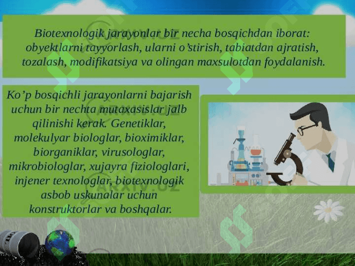 Biotexnologiya faning tarixi 3