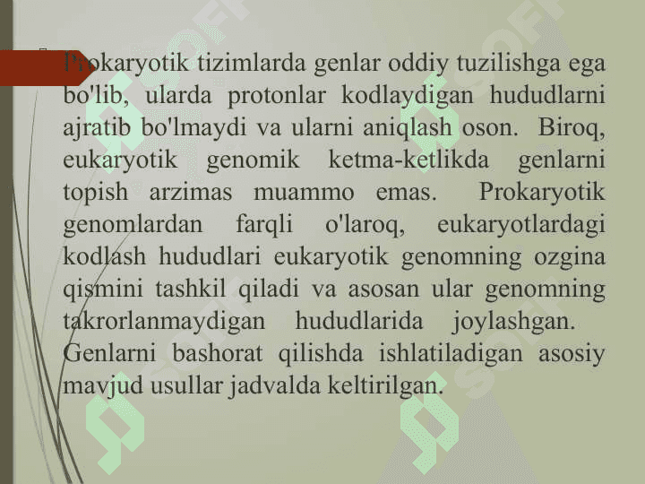 Oqsillarni strukturasi 7