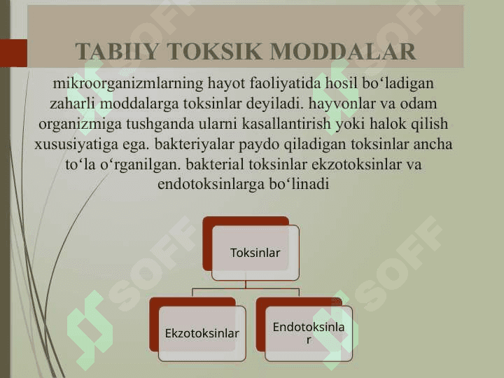 Tabiiy toksikantlar 3
