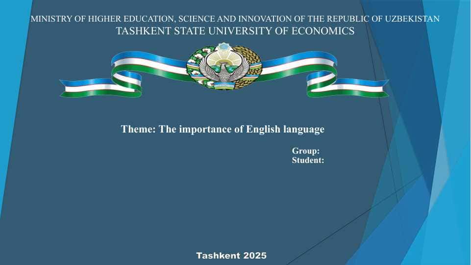 English language importance