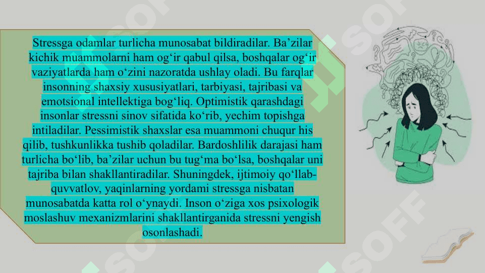 Stress  tushuncha  struktura  turlari slayd 8