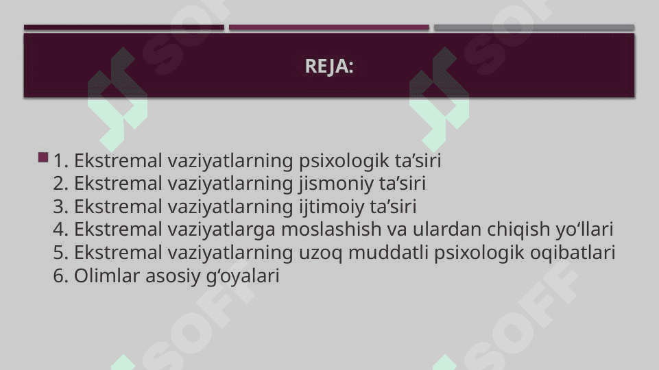Ekstremal vaziyatlarning insonga taʼsiri 2