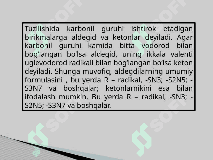 Aldegid va ketonlarning olinish usullari 3