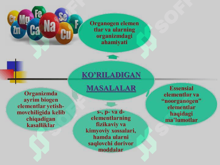BIOGEN ELEMENTLAR KIMYOSI. 4