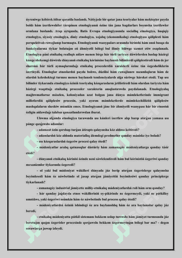 Etnologiya páni predmeti izertlew metodları teoriyalıq mashqalaları hám tiykarǵı mektepleri sabaq islenbe.docx 3