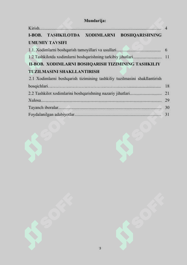 Tashkilot xodimlarini boshqarish.docx kurs ishi 3