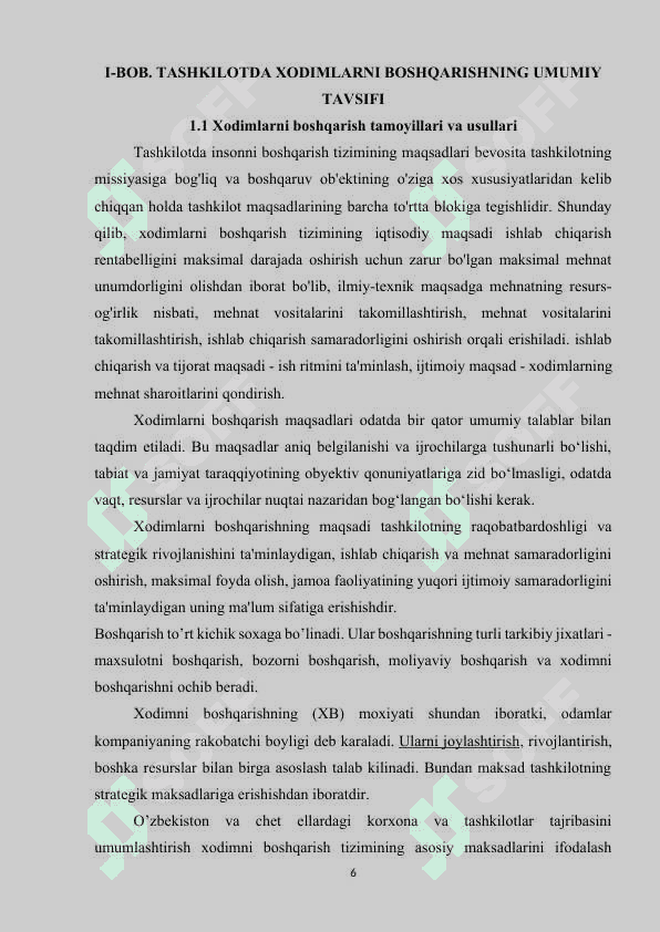 Tashkilot xodimlarini boshqarish.docx kurs ishi 6