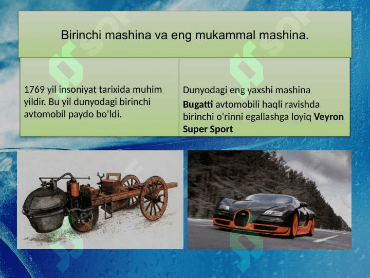 Avtomobil transporti rivojlanishining o'ziga xos jihatlari 3
