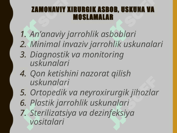 Tibbiyotda qoʻlaniladigan zamonaviy asbob uskunalar 3