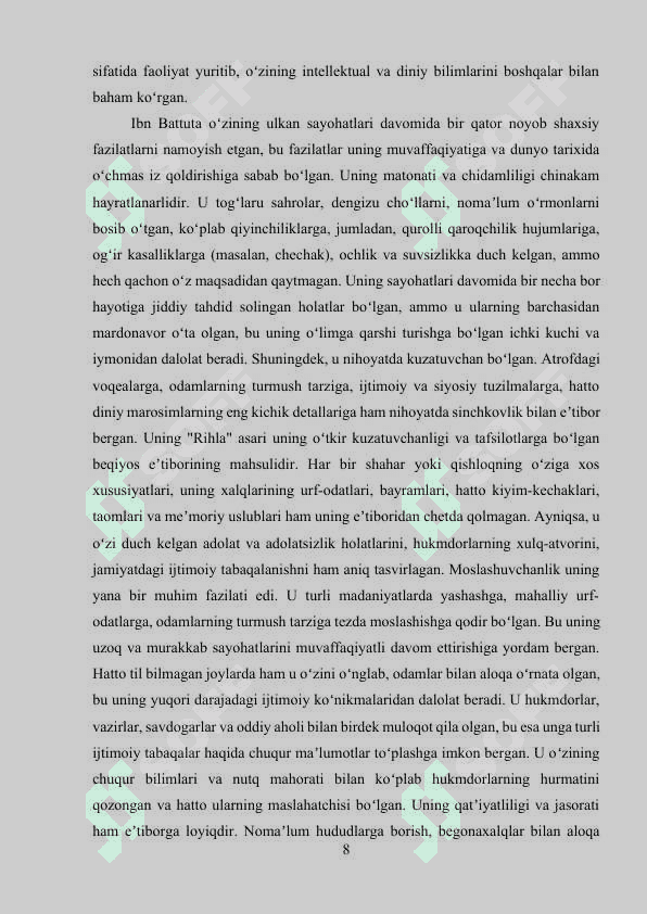 Ibn battuta sayohati 6