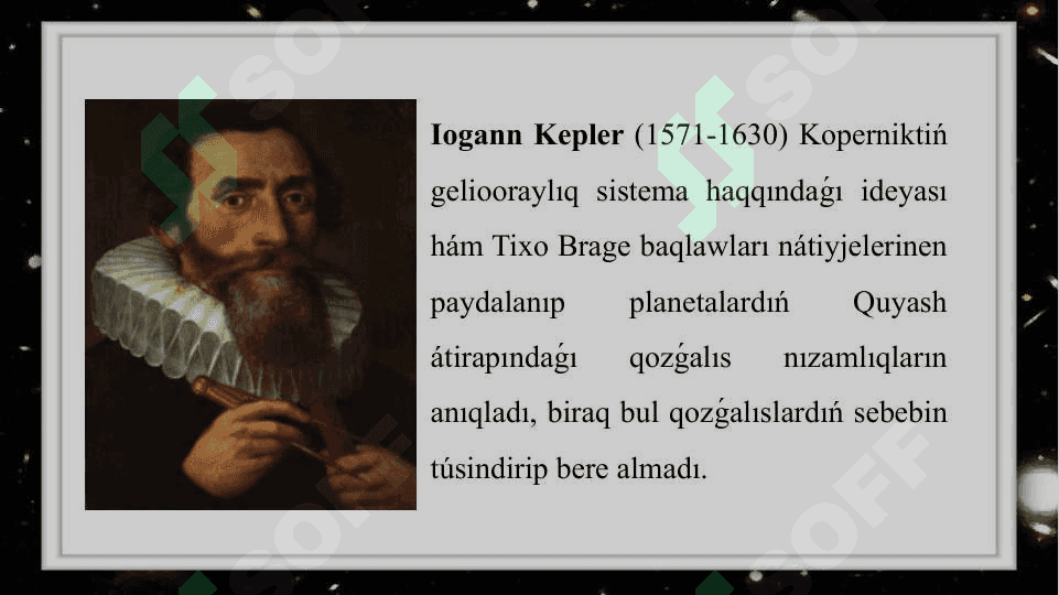 Pútkil dúnyalıq tartılıs nızamı 4