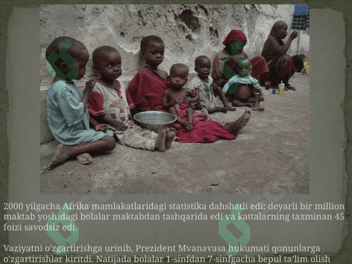 Afrika davlatlari talim muammolari 7