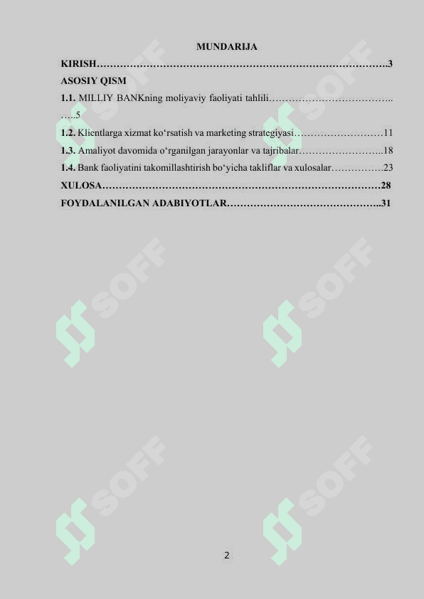 MILLIY BANK 2
