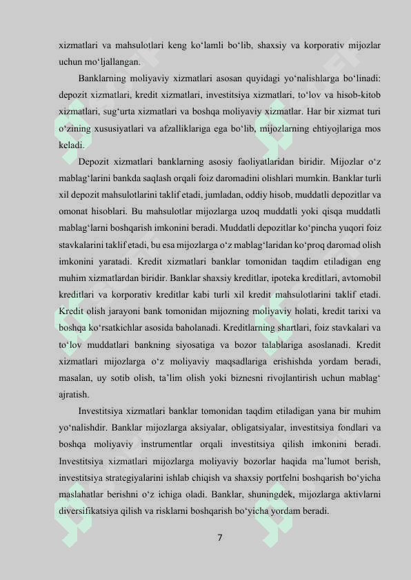 MILLIY BANK 7