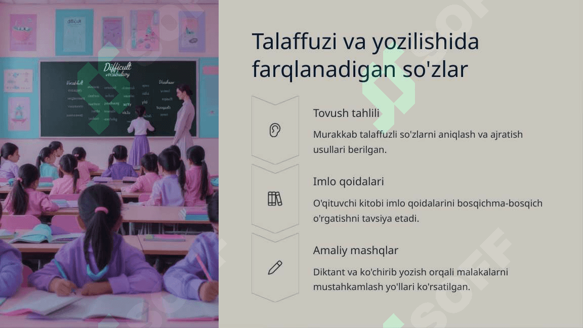 1-4-sinf ona tili va o'qish savodxonligi darslarida o'qituvchi kitobini tahlil qilish 5