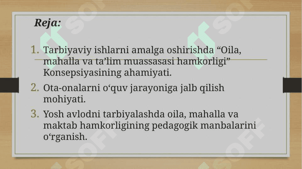 Maktab va oila integratsiyasi 2
