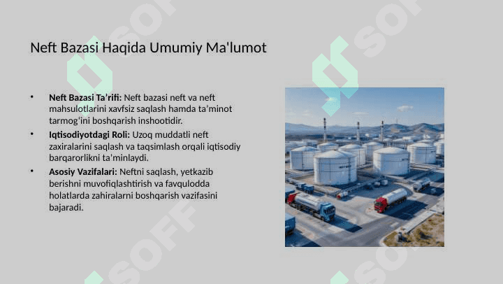 Neft bazalari turlari haqida 3