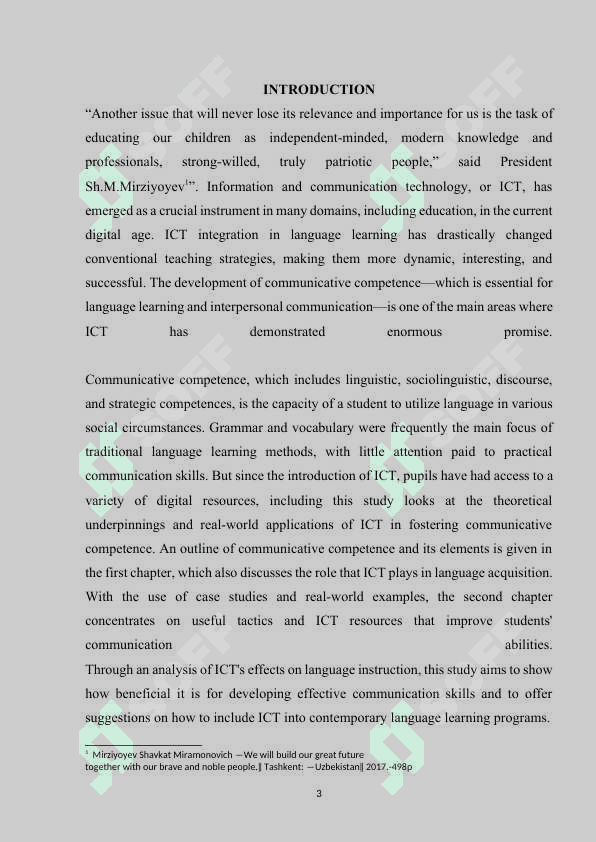THE USE OF ICT IN THE FORMATION OF COMMUNICATIVE COMPTENCE 3
