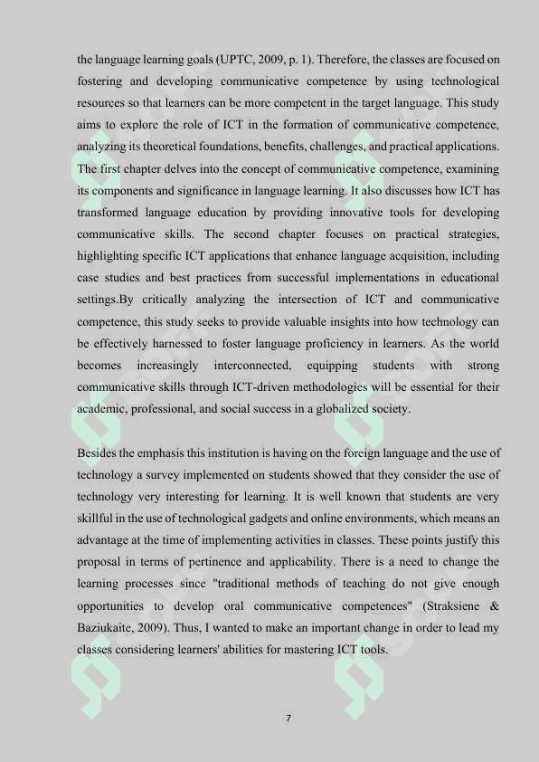 THE USE OF ICT IN THE FORMATION OF COMMUNICATIVE COMPTENCE 7