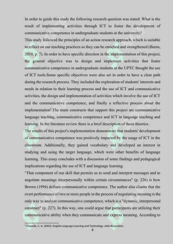 THE USE OF ICT IN THE FORMATION OF COMMUNICATIVE COMPTENCE 8