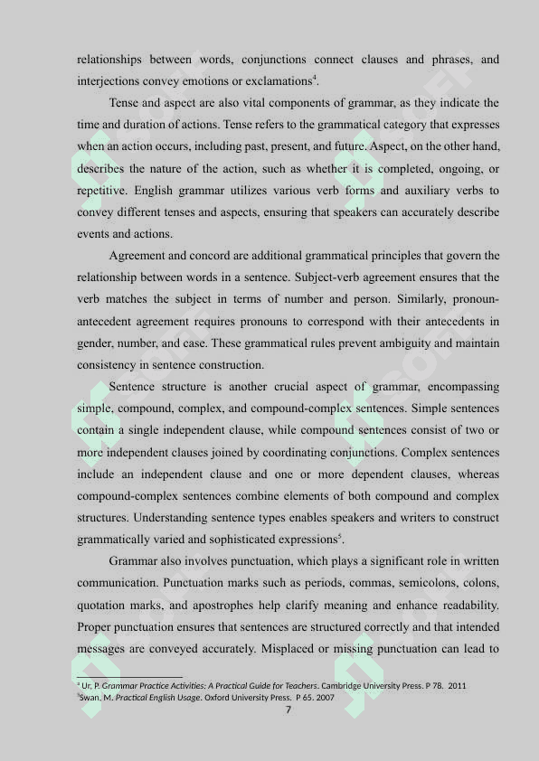 TEACHING CORRECTNESS: GRAMMATICAL SENTENCES 6
