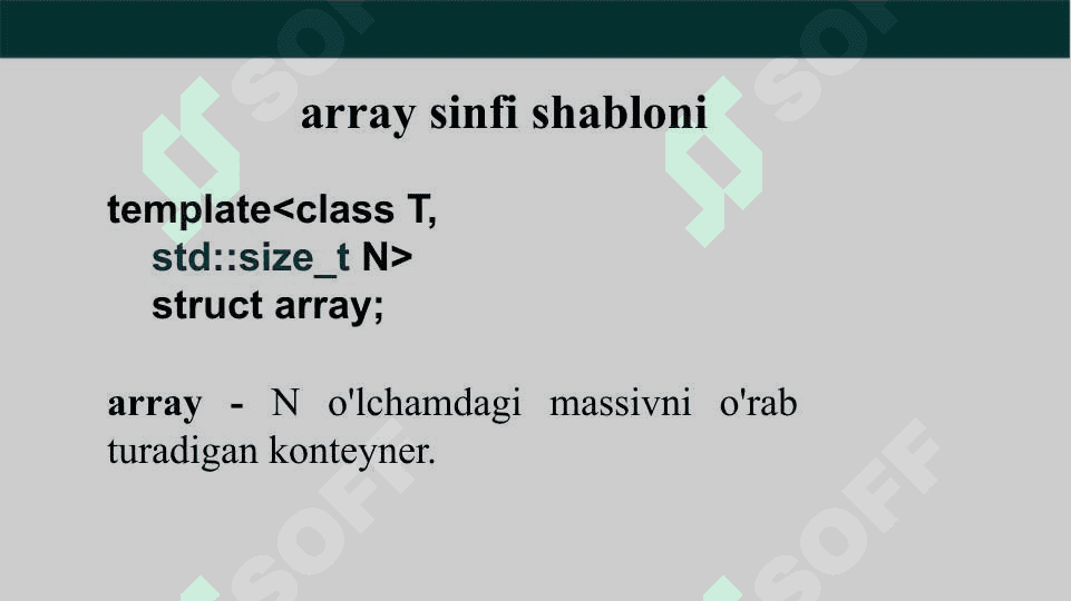 Konteynerlar (Kolleksiyalar) 5
