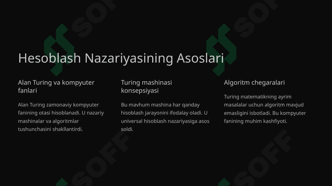 Algoritmik hal etilmaydigan masalalar 3