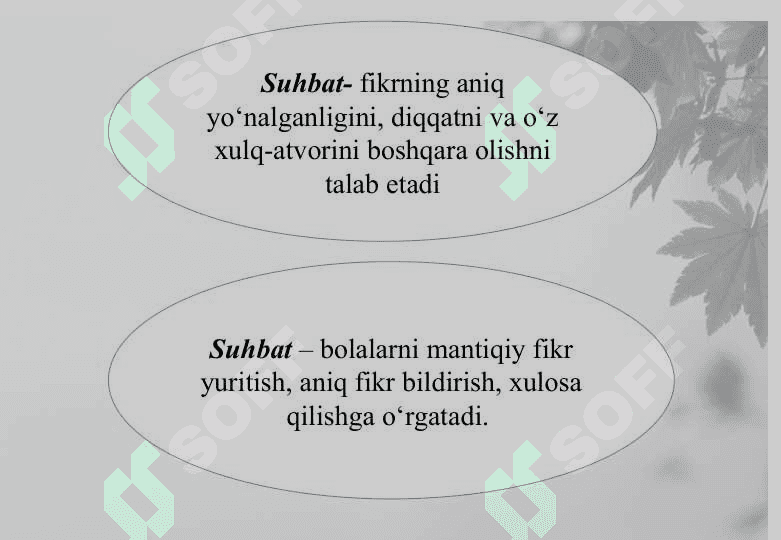 Suhbat turlari va uning mazmuni. Suratlar bilan o‘tkaziladigan  suhbatlar 3