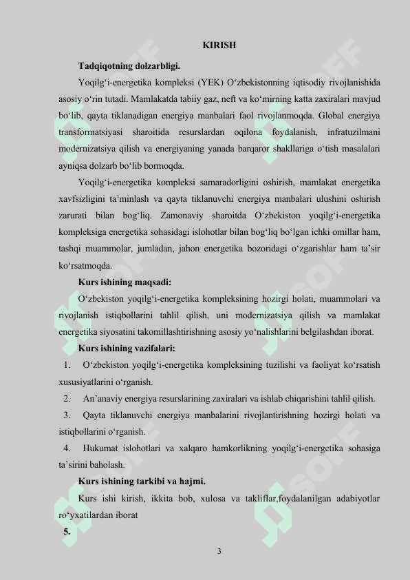 O'zbekiston yoqilg'i energetika majmuasi 3