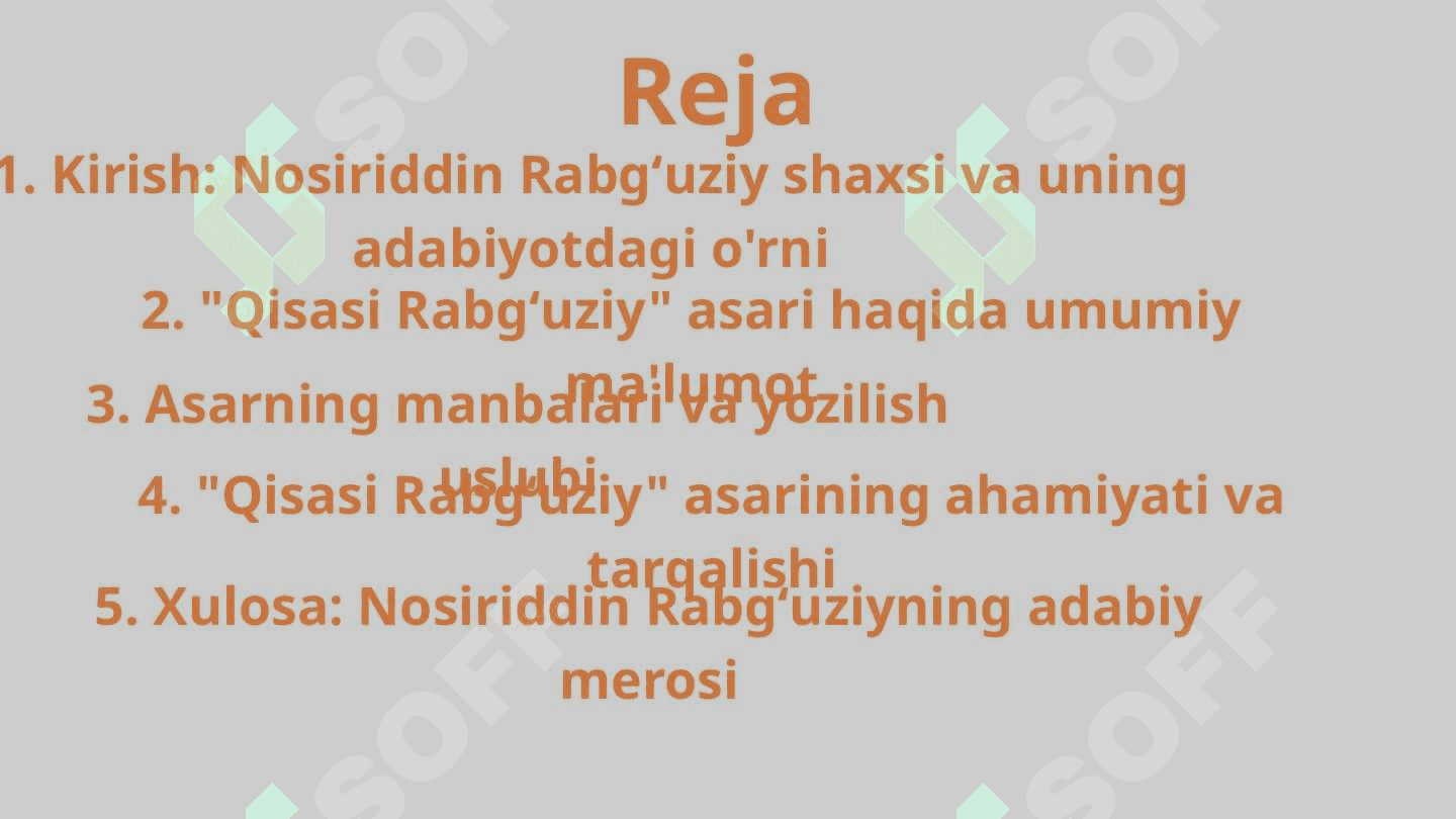 Nosiriddin Rabgʻuziy va ijodiy merosi 2