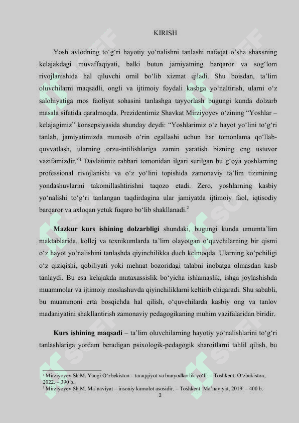 Ta'lim oluvchilarni xayot yo'nalishlari tanlovini professional aniqlash. kurs ishi.docx 3