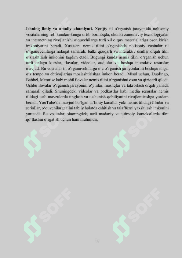 NOLISONIY VOSITALAR TUSHUNCHASI VA TURLARI KURS ISHI 3