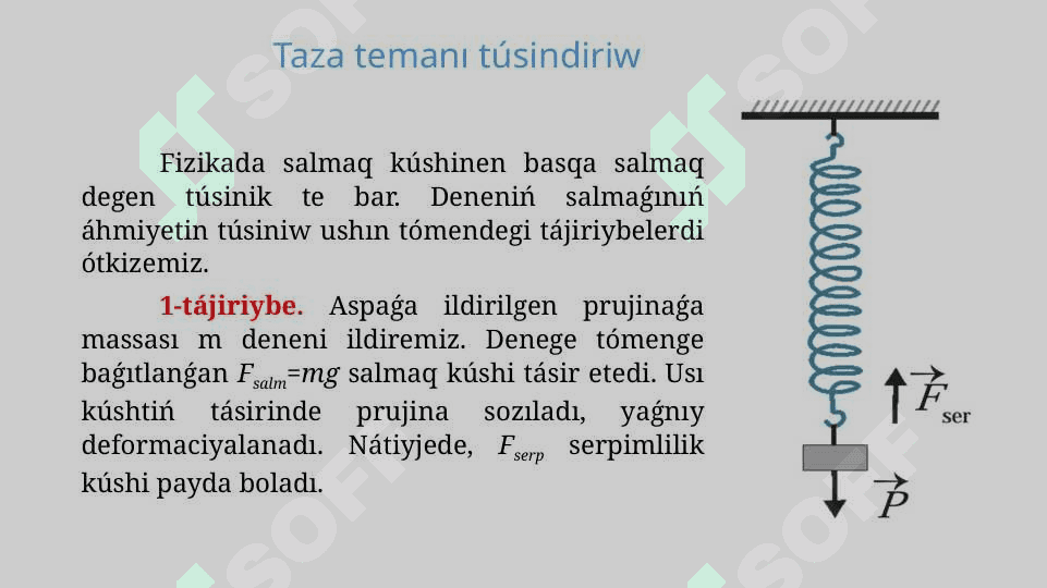 Deneniń salmaǵı 7