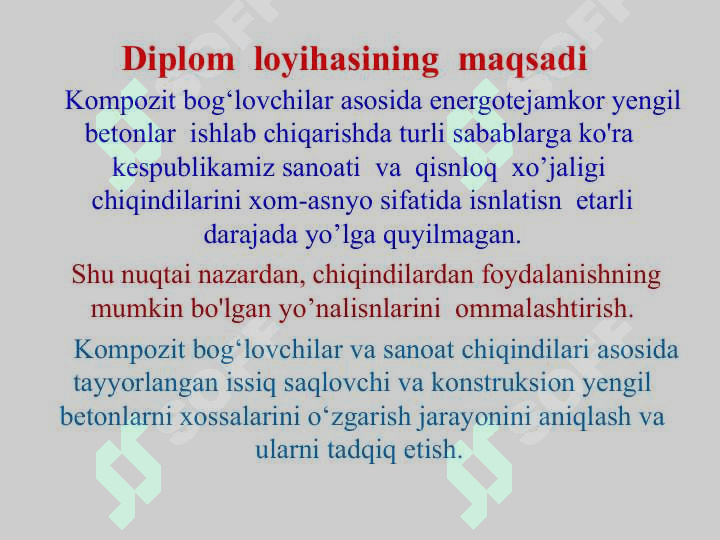 Kompozitsion bogʻlovchilar asosida yengil betonlar xossalarini oshirish 3