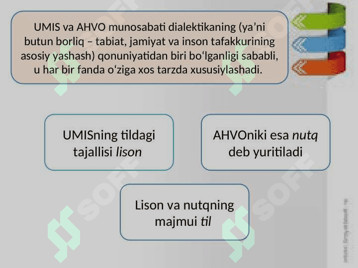 Til, lison va nutq munosabati. Lisoniy paradigma.  Lisoniy munosabat va uning turlari 2