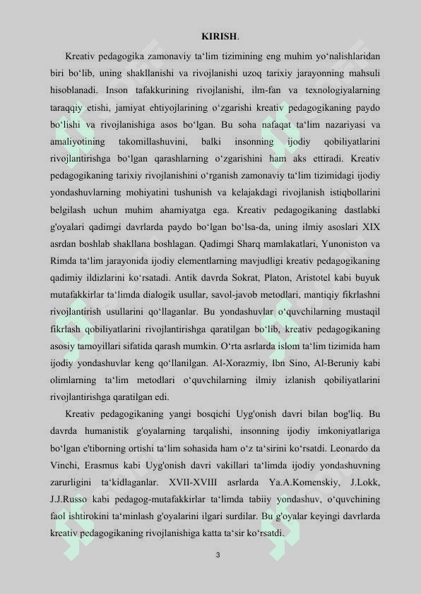 Kreativ pedagogikaning tarixiy rivojlanishi 3
