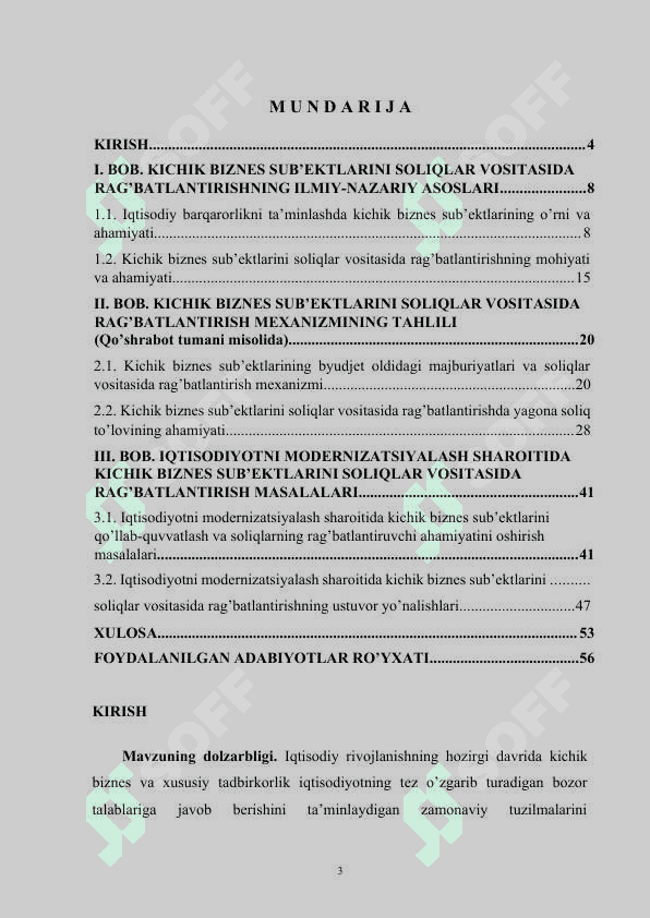 Kichik biznesni rivojlantirishda yagona soliq to’lovining ahamiyati 2