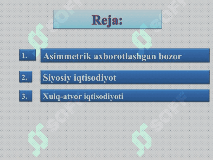 BOZOR VA TAVAKKALCHILIK 2