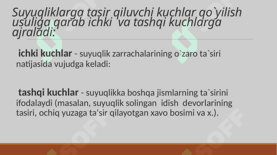 Gidrostatika. Gidrostatik bosim va uning xossalari 3