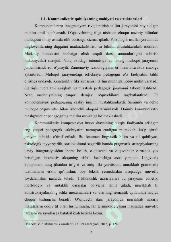 O’qituvchining kommunikativ qobiliyatini shakllantirish 6