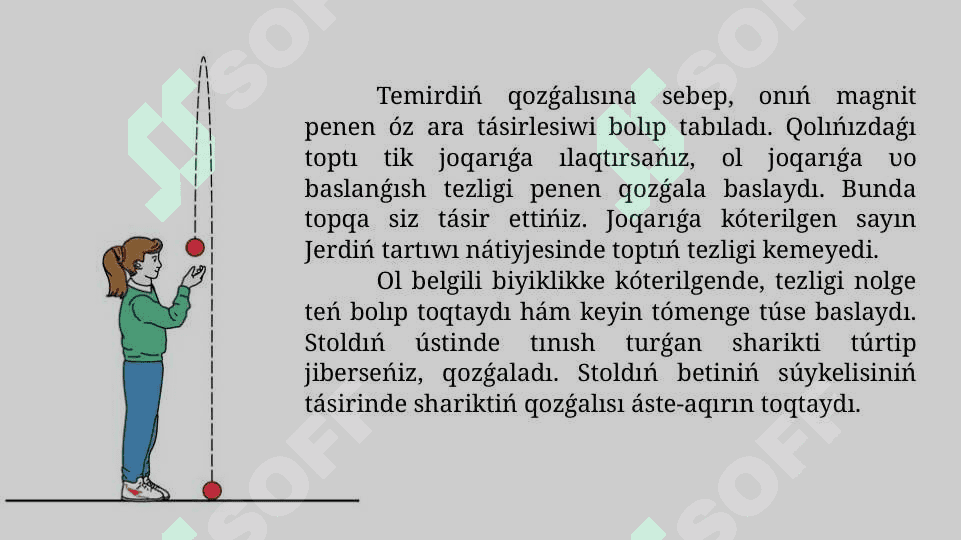 Denelerdiń óz ara tásirlesiwi. Kúsh 4