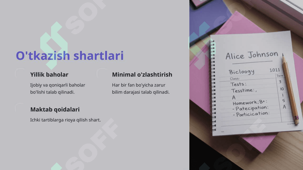 Umumta'lim maktablarida o'quvchilarni sinfdan sinfga o'tkazish tartibi 3