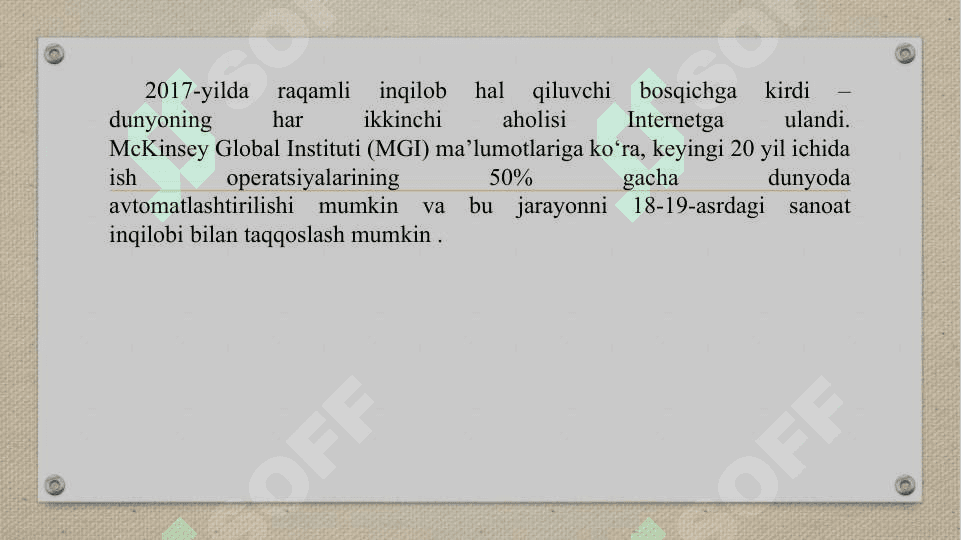 Sanoat 4.0 tushunchasi, tamoyillari va tarkibiy qismlari 3