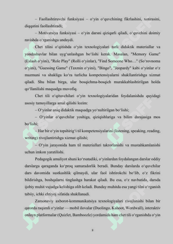 CHET TILI DARSLARIDA O‘YINLARDAN FOYDALANISH.docx 7