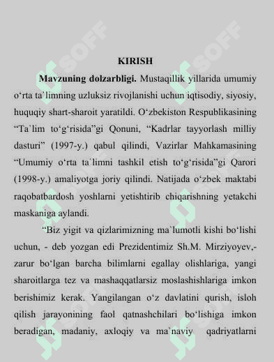 Alifbe davrida yozuv ko'nikmalari shakllantirish 3
